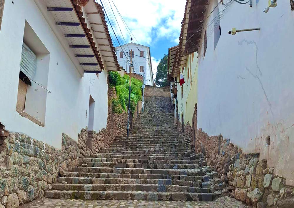 Rua Amargura em Cusco